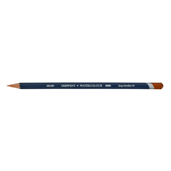 DRW32814.jpg DERWENT WATERCOLOUR PENCIL DEEP VERMILLION 14 - Image 1