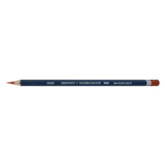 DRW32821.jpg DERWENT WATERCOLOUR PENCIL ROSE MADDER LAKE 21 - Image 1