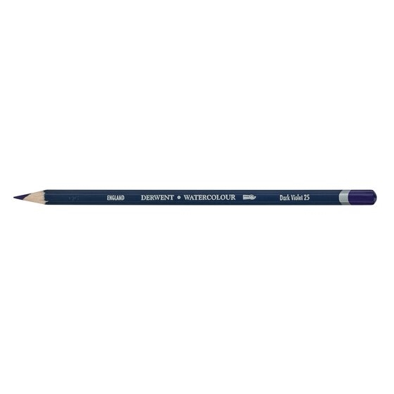 DRW32825.jpg DERWENT WATERCOLOUR PENCIL DARK VIOLET 25 - Image 1