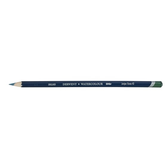 DRW32842.jpg DERWENT WATERCOLOUR PENCIL JUNIPER GREEN 42 - Image 1