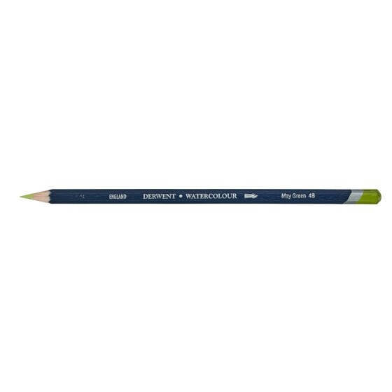 DRW32848.jpg DERWENT WATERCOLOUR PENCIL MAY GREEN 48 - Image 1