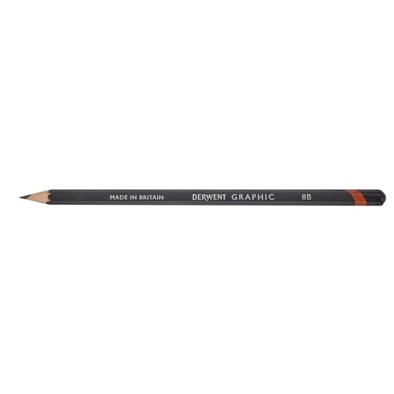 DRW34162.jpg DERWENT GRAPHIC PENCIL 8B - Image 1