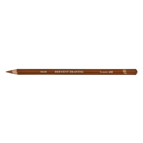 DRW34388.jpg DERWENT DRAWING PENCIL TERRACOTTA 6400 - Image 1