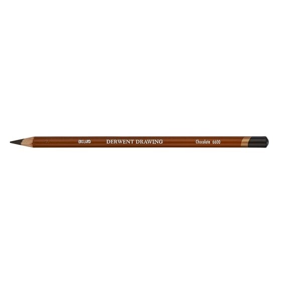 DRW34389.jpg DERWENT DRAWING PENCIL CHOCOLATE 6600 - Image 1