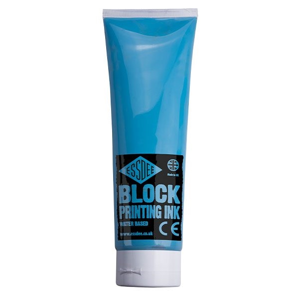 EACLPI.01.jpg ESSDEE BLOCK PRINTING LINO INK 300ML SKY BLUE - Image 1