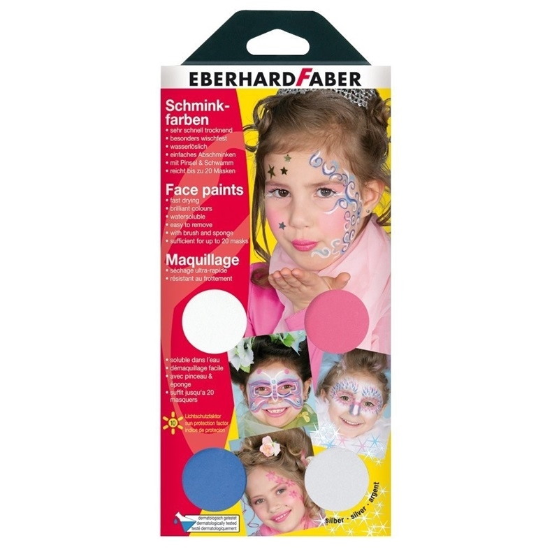EF579002.jpg EBERHARD FABER FACE PAINTS 4 COLOURS SET - Image 1