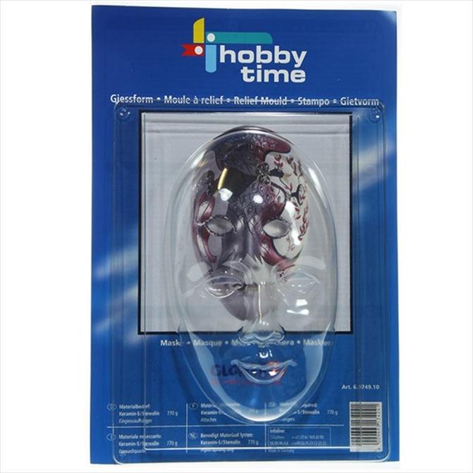 EF6974910.jpg CASTING MOULD MASK FASHION 180MM - Image 1