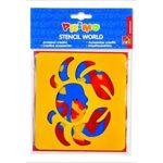 PRIMO STENCIL 6PCS SEALIFE ANIMALS