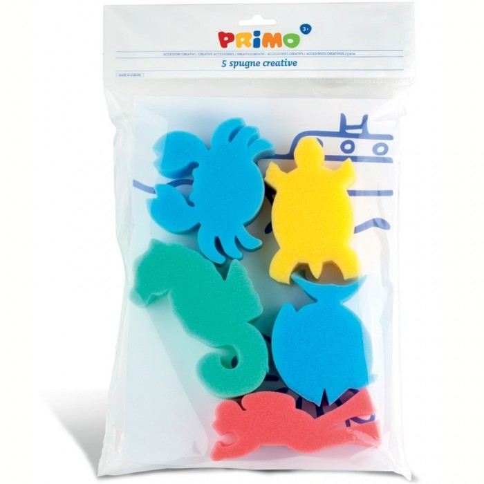 EF792SP2.jpg PRIMO SPONGES 5PCS SEA LIFE - Image 1