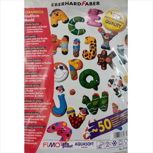 EF874216.jpg EBERHARD FABER CASTING MOULD FUNNY ABC ALPHABET - Image 1