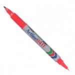 ARTLINE 041T PERMANENT TWIN MARKER RED