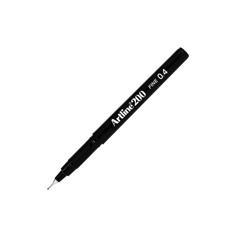 EK-200BLK.jpg ARTLINE 200 FINELINER PEN 0.4MM BLACK - Image 1