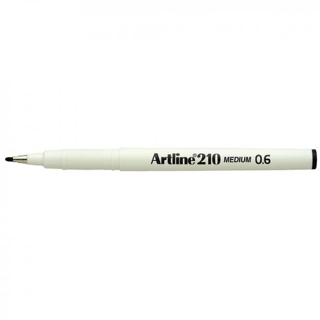 EK-210BLK.jpg ARTLINE 210 FINELINER PEN 0.6MM BLACK - Image 1