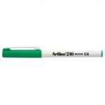 ARTLINE 210 FINELINER PEN 0.6MM GREEN