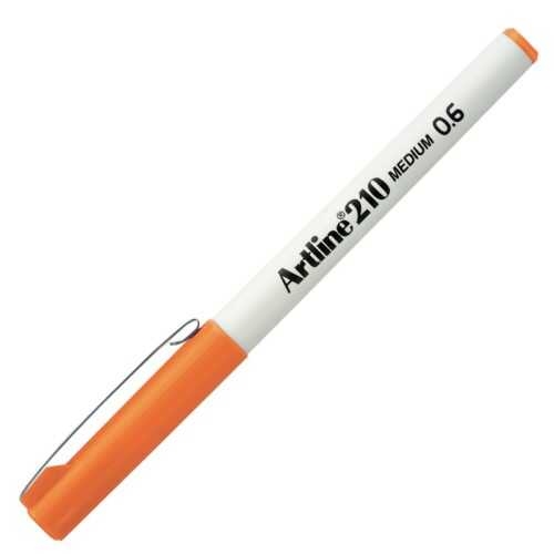EK-210OR.jpg ARTLINE 210 FINELINER PEN 0.6MM ORANGE - Image 1