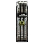 ARTLINE DRAWING SYSTEM PEN 3PCS SET [0.1/0.3/0.5] BLACK