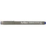 ARTLINE DRAWING SYSTEM PEN 0.2MM BLUE