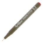 ARTLINE DRAWING SYSTEM PEN 0.2MM RED