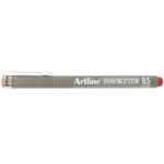 ARTLINE DRAWING SYSTEM PEN 0.5MM RED