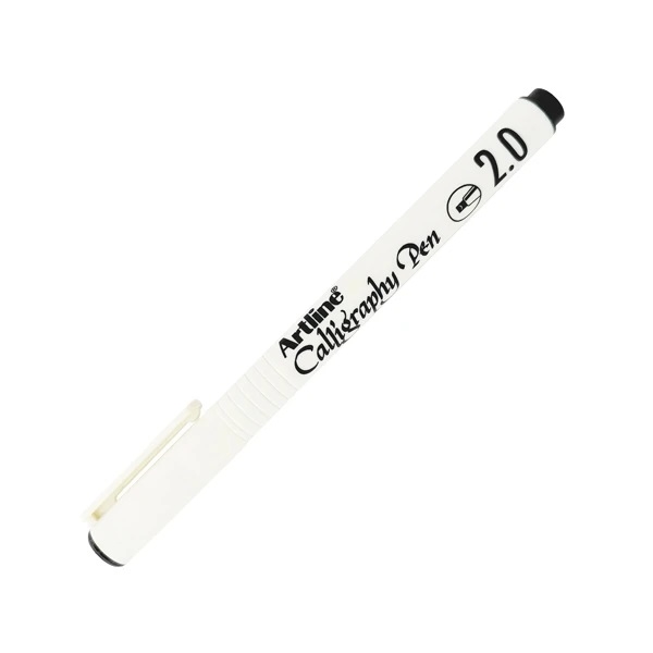 EK-242BLK.jpg ARTLINE CALLIGRAPHY PEN 2.0MM BLACK - Image 1