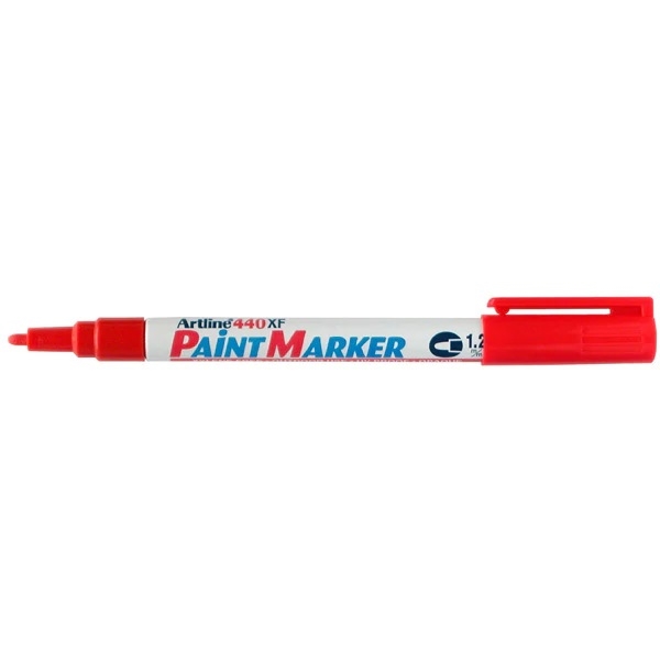 EK-440XFR.jpg ARTLINE 440XF 1.2MM PAINT MARKER RED - Image 1
