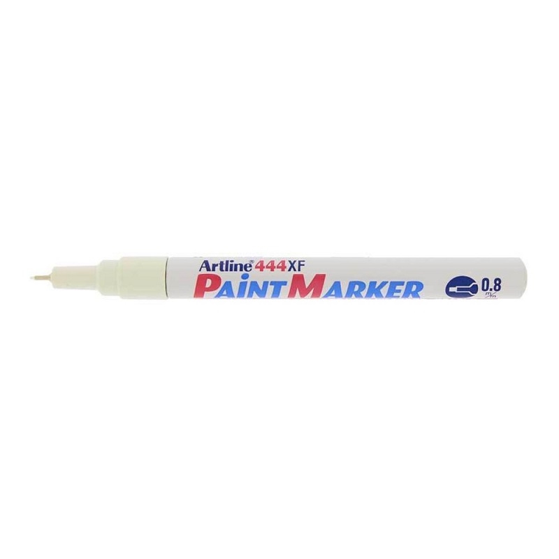 EK-444XFWH.jpg ARTLINE 444XF 0.8MM PAINT MARKER WHITE - Image 1