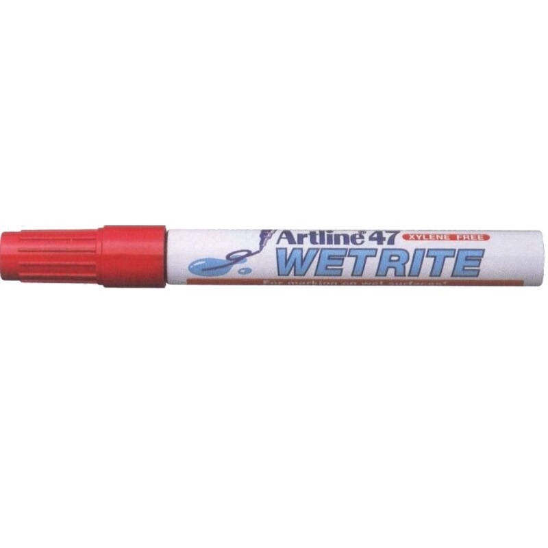 EK-47R.jpg ARTLINE 47 WETRITE MARKER RED - Image 1