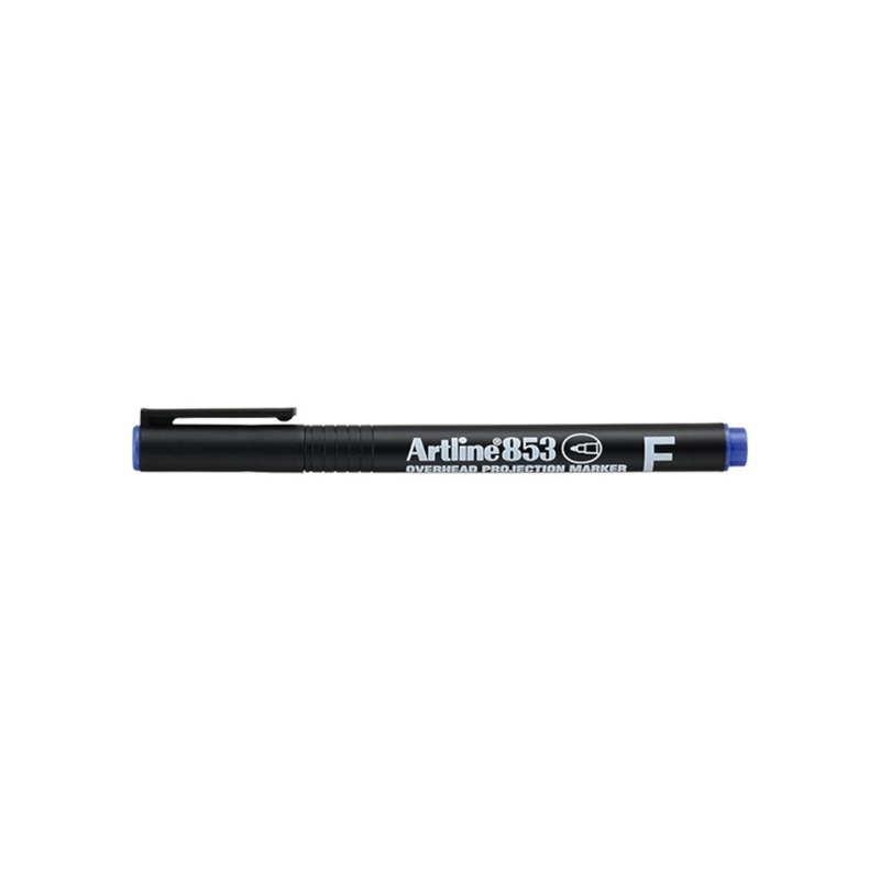 EK-853BL.jpg ARTLINE 853 F OVERHEAD PROJECTION MARKER BLUE - Image 1