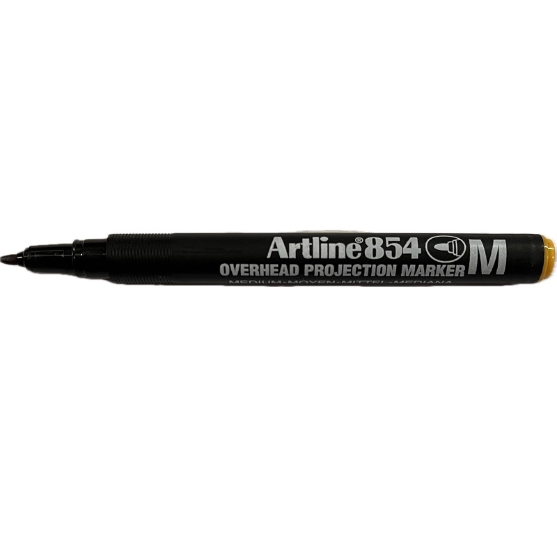 EK-854Y.jpg ARTLINE 854 M OVERHEAD PROJECTION MARKER YELLOW - Image 1