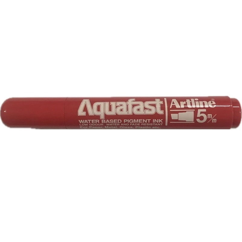 EKP-5BR.jpg ARTLINE AQUAFAST WATERBASED MARKER 5MM RED - Image 1