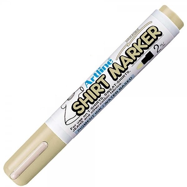 EKT-2BG.jpg ARTLINE T-SHIRT MARKER BEIGE - Image 1