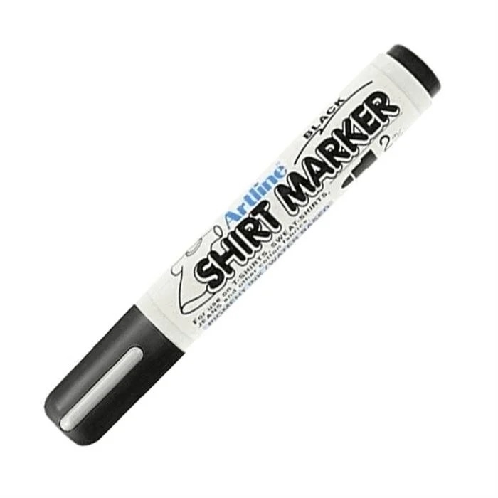 EKT-2BLK.jpg ARTLINE T-SHIRT MARKER BLACK - Image 1