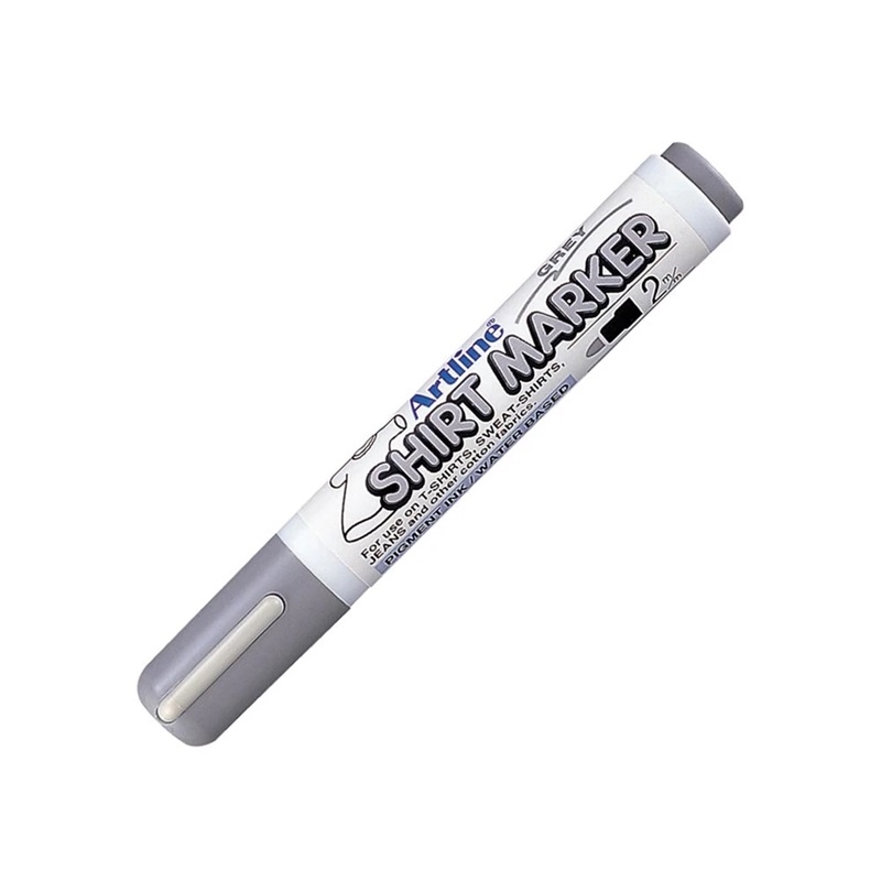EKT-2GRY.jpg ARTLINE T-SHIRT MARKER GREY - Image 1