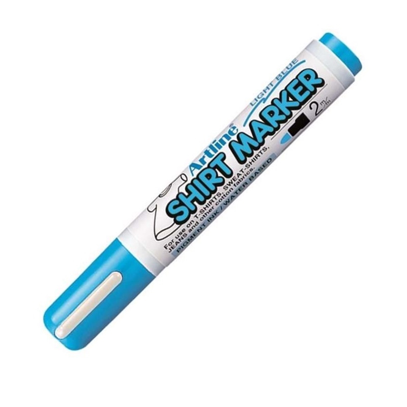 EKT-2LBL.jpg ARTLINE T-SHIRT MARKER LIGHT BLUE - Image 1