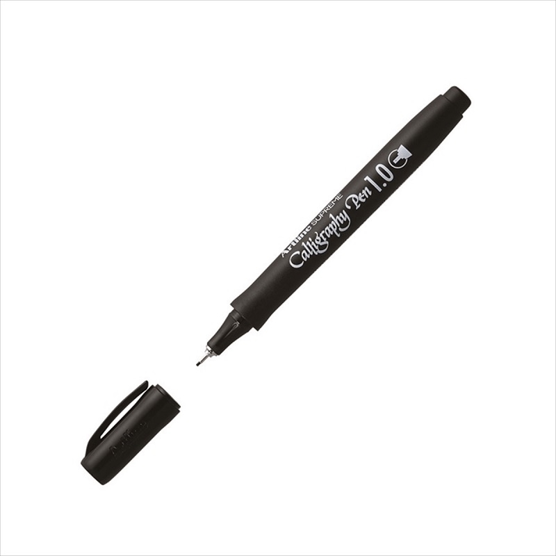 EPF-241BLK.jpg ARTLINE SUPREME CALLIGRAPHY PEN 1.0MM BLACK - Image 1