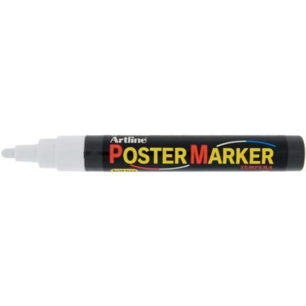 ARTLINE POSTER MARKER 4 TEMPERA WHITE