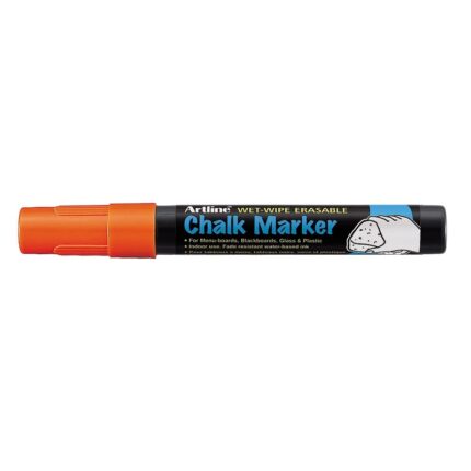 ARTLINE CHALK MARKER 4MM ORANGE
