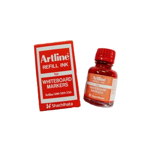 ESK-50R.jpg ARTLINE REFILL INK WHITEBOARD 20CC RED - Image 1