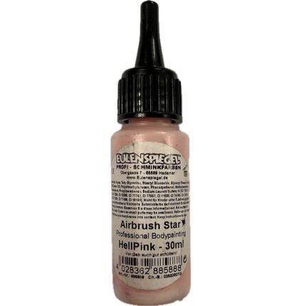 EULENSPIEGEL AIRBRUSH STAR BODY PAINT 30ML LIGHT PINK