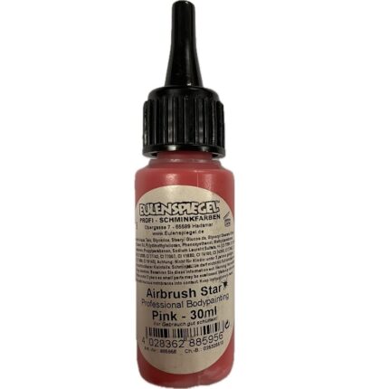 EULENSPIEGEL AIRBRUSH STAR BODY PAINT 30ML PINK