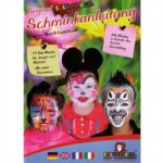 FOUR COLORS INSTRUCTION BROCHURE - FACE PAINT BOOK
