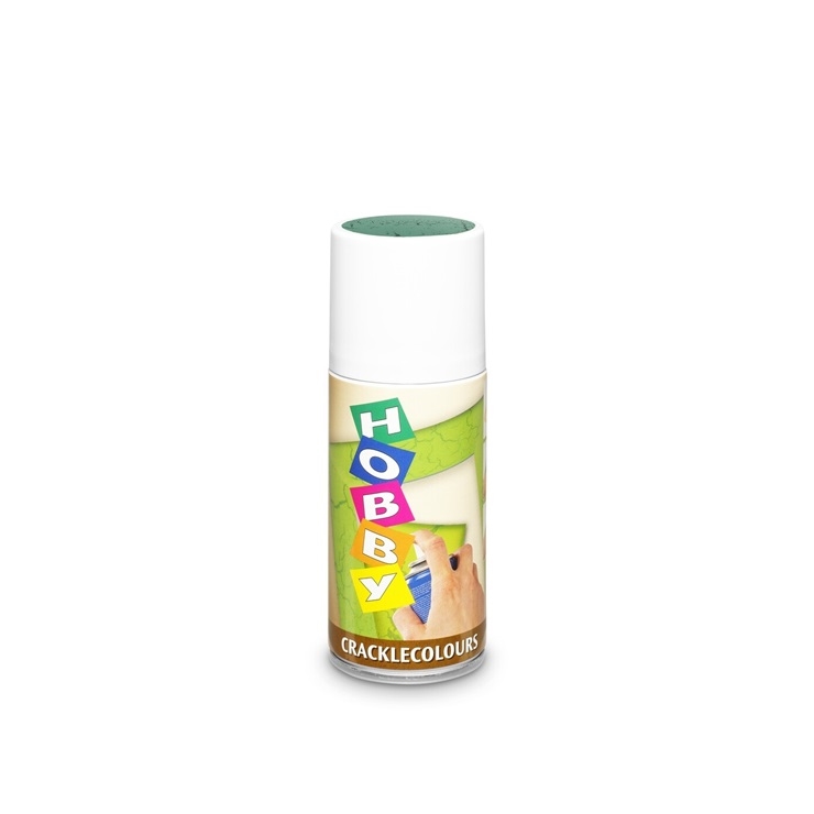 GH15946.jpg GHIANT HOBBY CRACKLE COLOURS SPRAY 150ML SAGE GREEN - Image 1