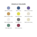 GHIANT HOBBY CRACKLE COLOURS SPRAY 150ML SAGE GREEN - Image 2