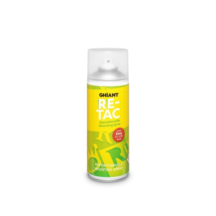 GH5412966200014.jpg 400ML GHIANT RE-TAC ADHESIVE REPOSITIONABLE SPRAY - Image 1