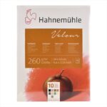HAHNEMÜHLE VELOUR PASTEL PAPER [PAD] 24X32CM 260G 10SH [10COLOURS]