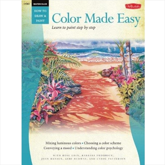 HT303.jpg HOW TO DRAW BOOK SERIES 303 WATERCOLOR - COLOR MADE EASY - Image 1