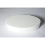POLYSTYRENE OVAL 20X30CM H.7CM
