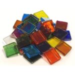 MOSAIKSTEIN ICE GLASS MOSAIC 15X15MM 200G MULTICOLOR MIX [100PCS]