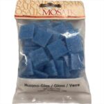 MOSAIKSTEIN MURANO GLASS MOSAIC 20X20MM 150G SEA [50PCS]
