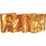 MOSAIKSTEIN GOLD TESSERA MOSAIC 20X20MM [1PC] YELLOW GOLD ROUGH